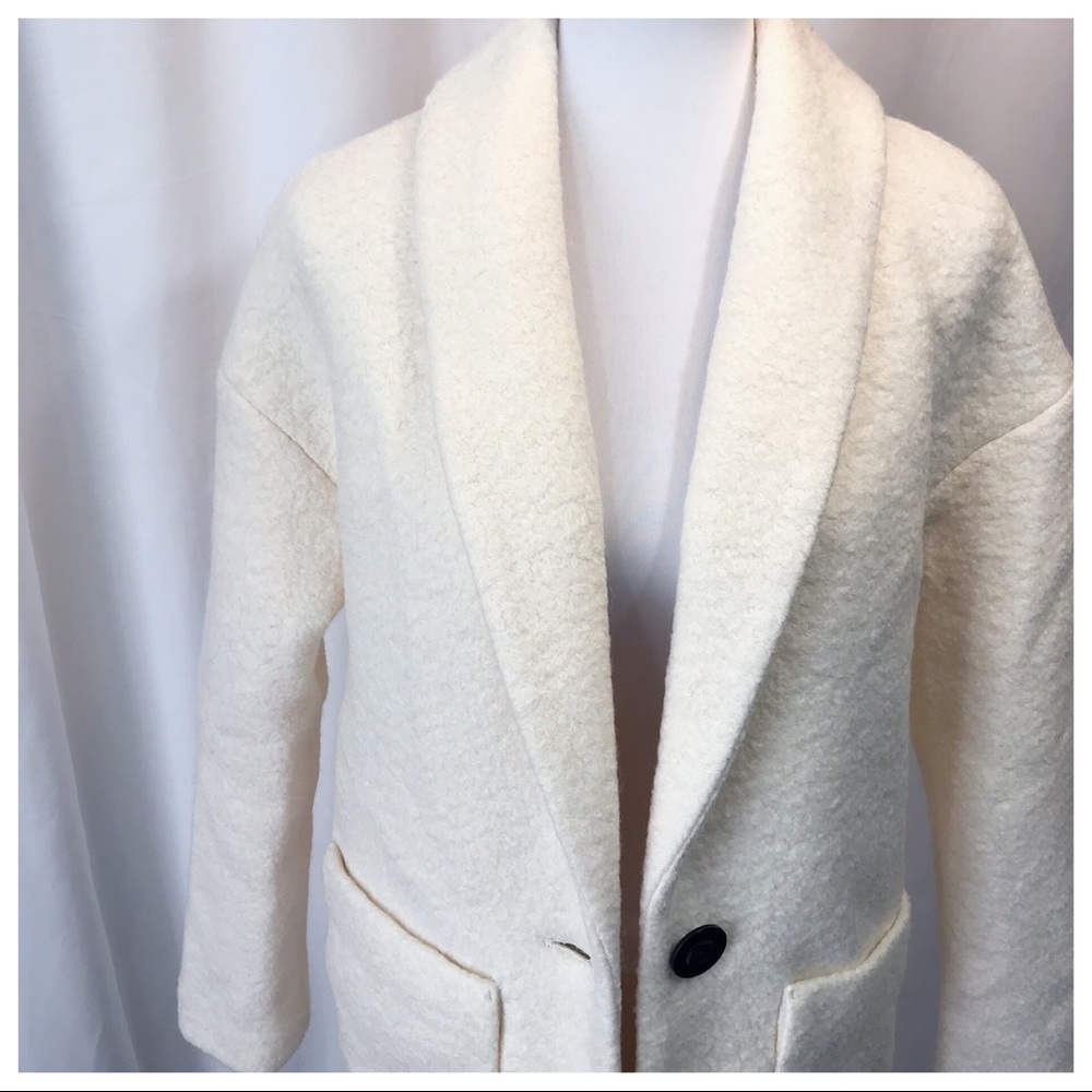 NWT | Express Wool Cocoon Coat - Picture 4 of 7